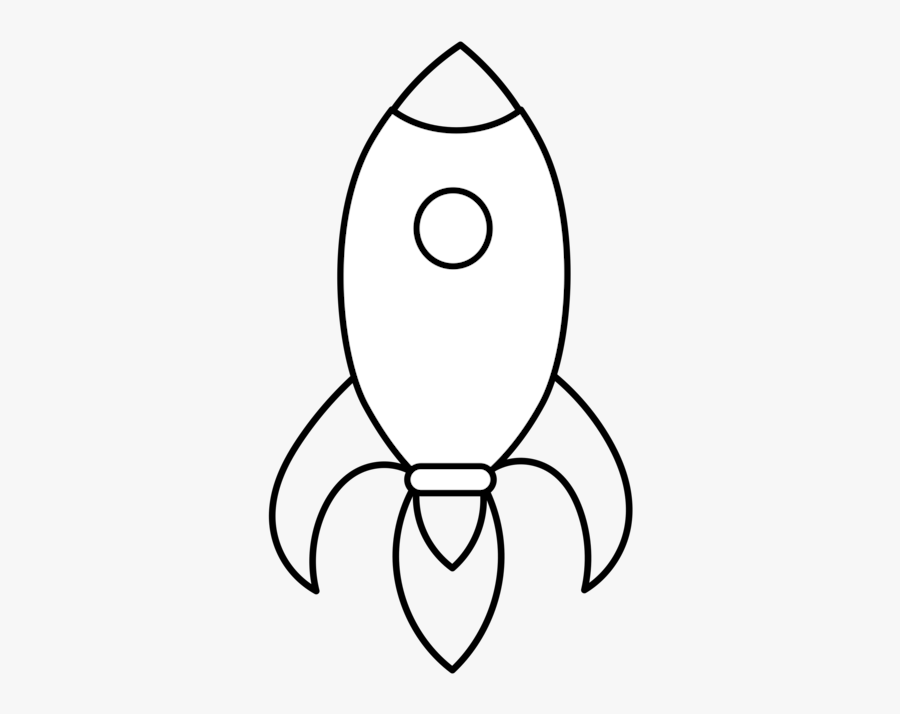 Book Clipart Colouring Sheet - Rocket Launch For Colouring, Transparent Clipart