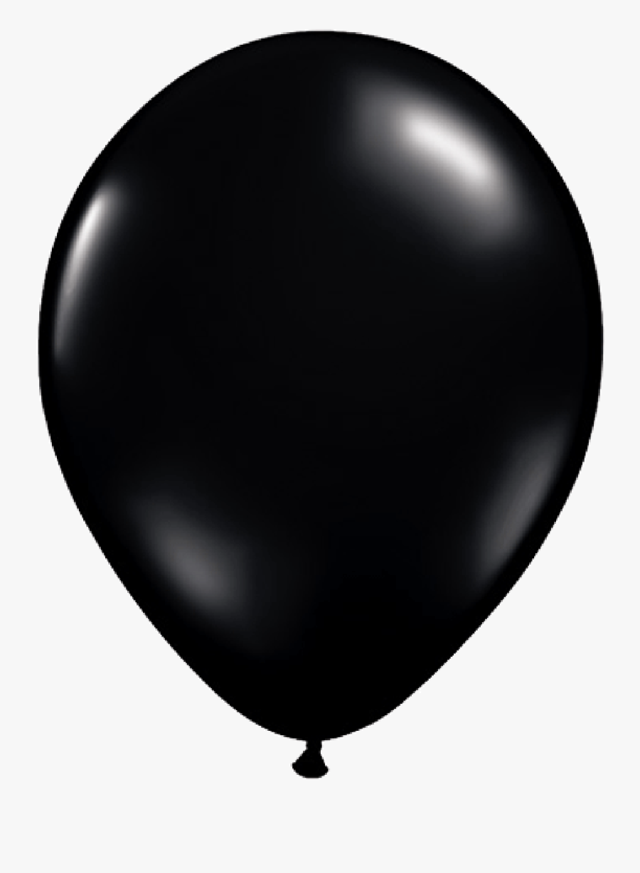 Black Balloons Clipart - Black Balloon, Transparent Clipart