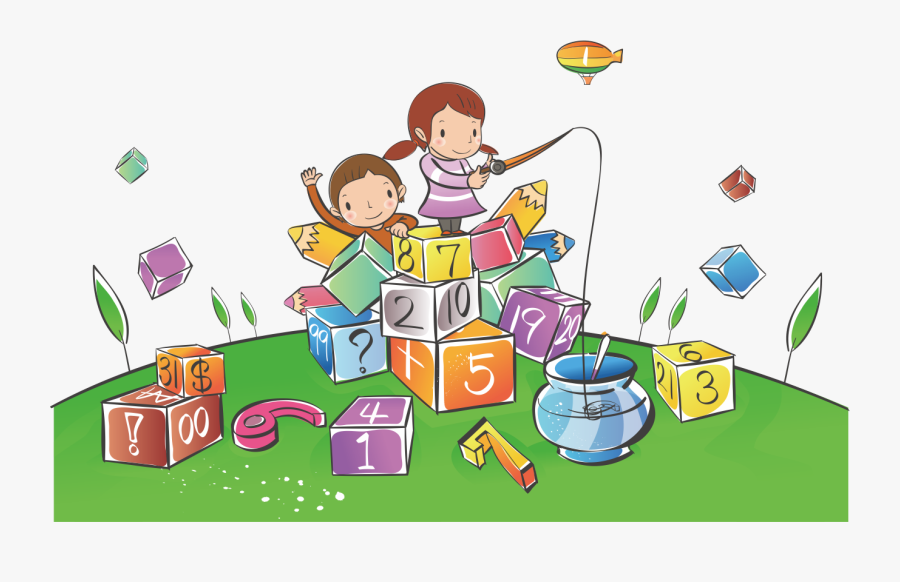 Toddler Clipart Alphabet - Kids Learning Numbers Clipart, Transparent Clipart