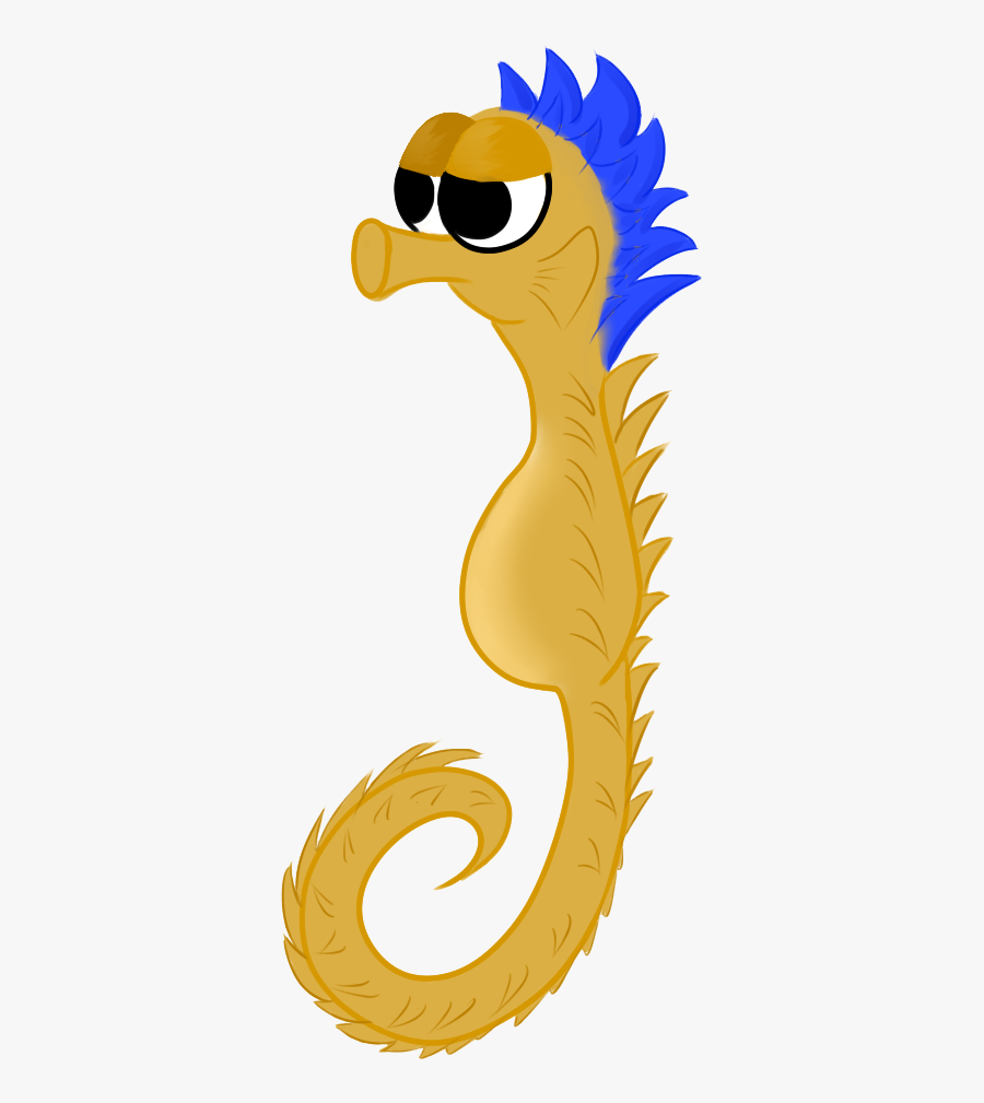 Transparent Sea Horse Clipart - Seahorse Cartoon Gif Null Background, Transparent Clipart