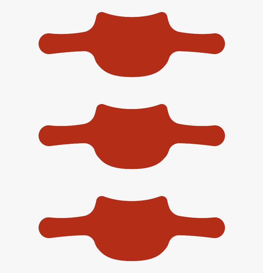 Icon Of Spine, Transparent Clipart