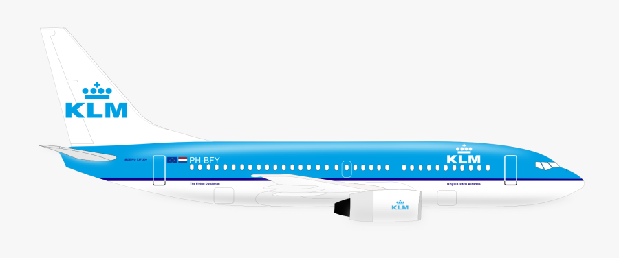 Plane Png Image - Airplane Klm Png, Transparent Clipart