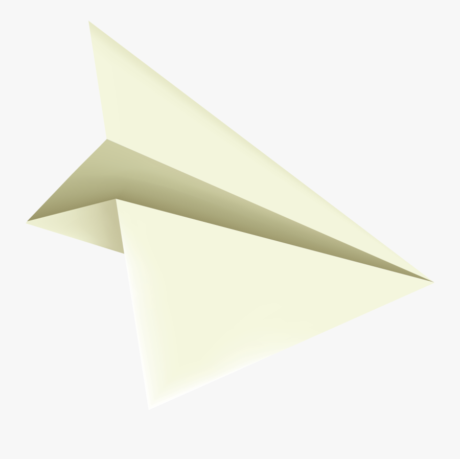 White Paper Plane - Paper Plane Simple, Transparent Clipart