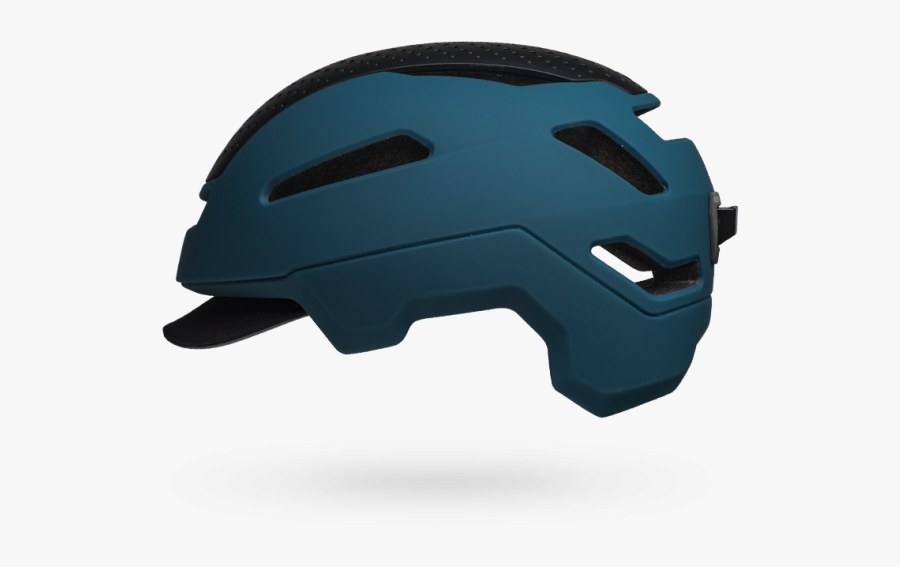 Svg Free Library Bell Hub Helmets - Casco Bicicleta Azul Png, Transparent Clipart
