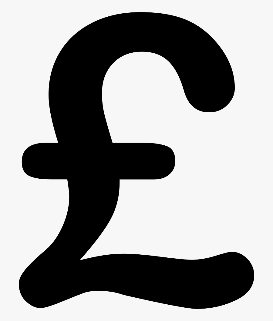 Sterling Pound Sign Of Money Svg Png Icon Free Download - Money Pound Sign, Transparent Clipart