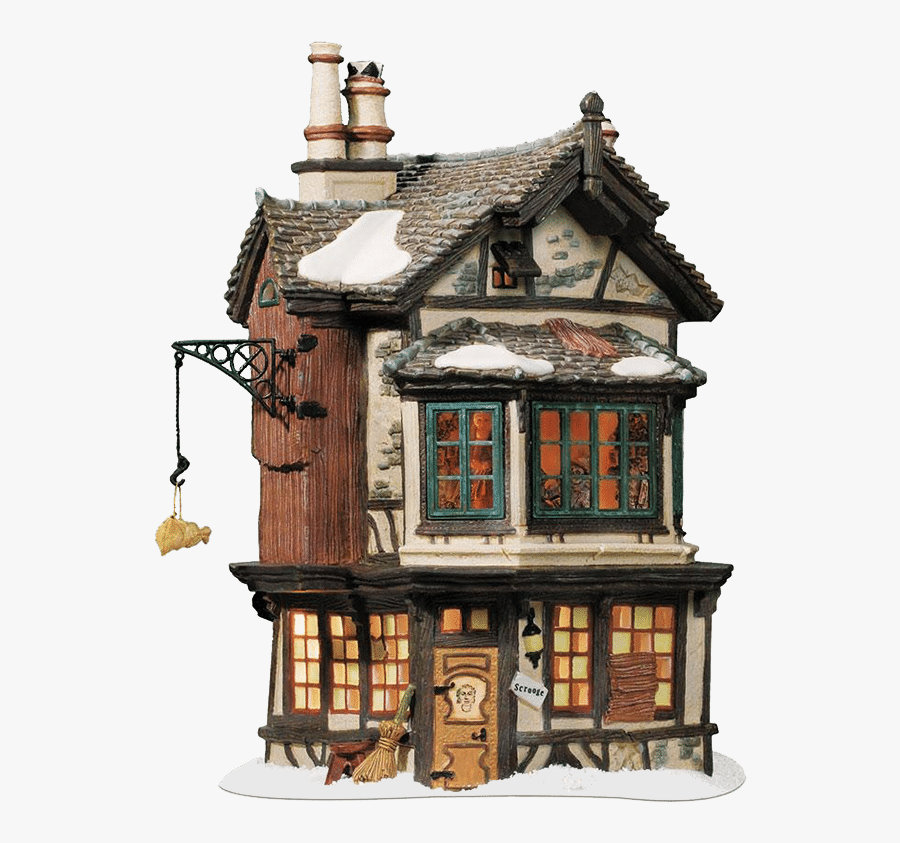 Ebenezer Scrooges House In A Christmas Carol, Transparent Clipart