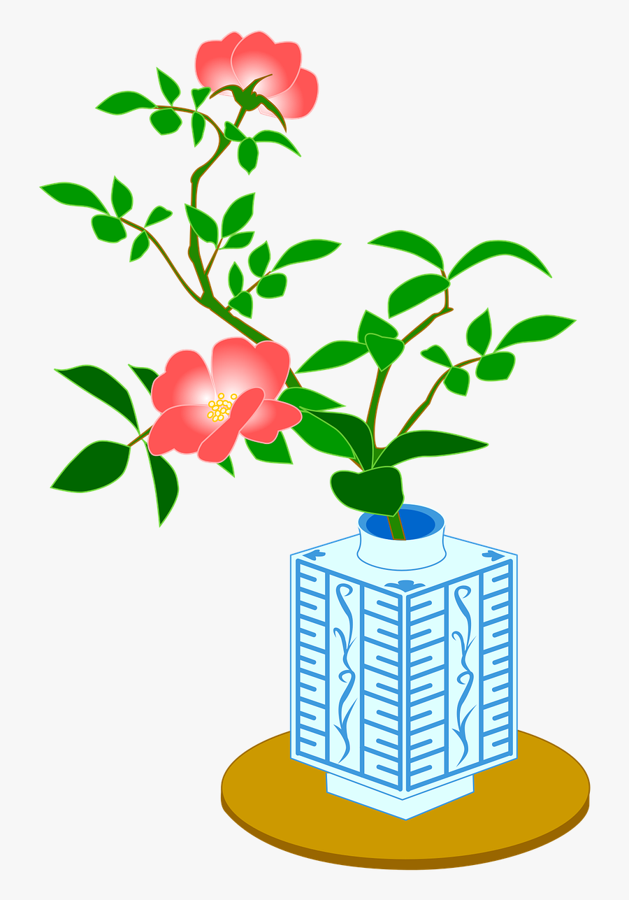 Rose The System Bus Rosa Chinensis Free Picture - Desert Rose, Transparent Clipart