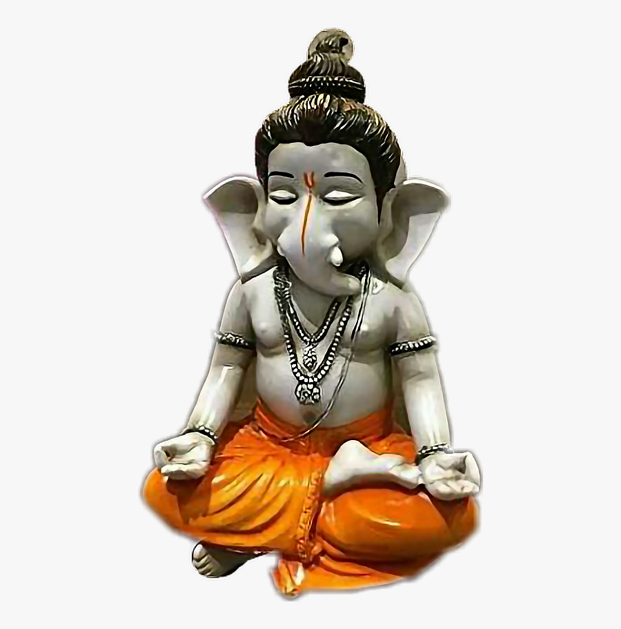 #meditation #yoga #ganeshji #lord Ganesh #ganesh - Bal Ganesh Idol, Transparent Clipart