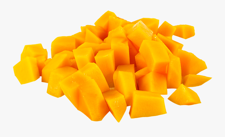 Fruit Mango In Pieces - Transparent Background Mango Juice Png, Transparent Clipart