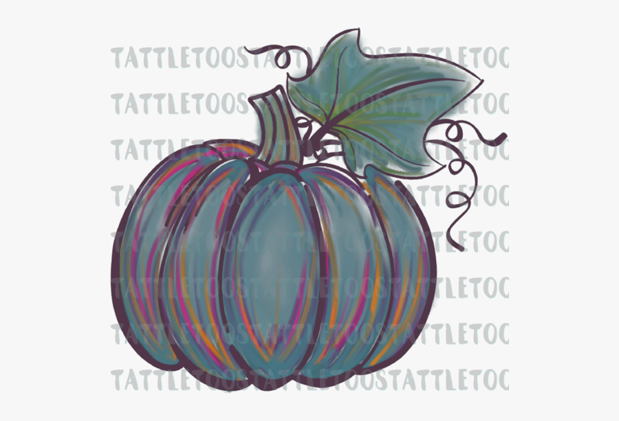 Watercolor Pumpkin Png Free, Transparent Clipart