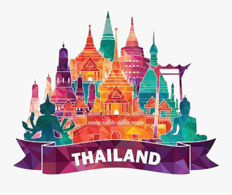 #thai #thailand #myhouse #love #freetoedit - Illustration Thailand Clip Art, Transparent Clipart