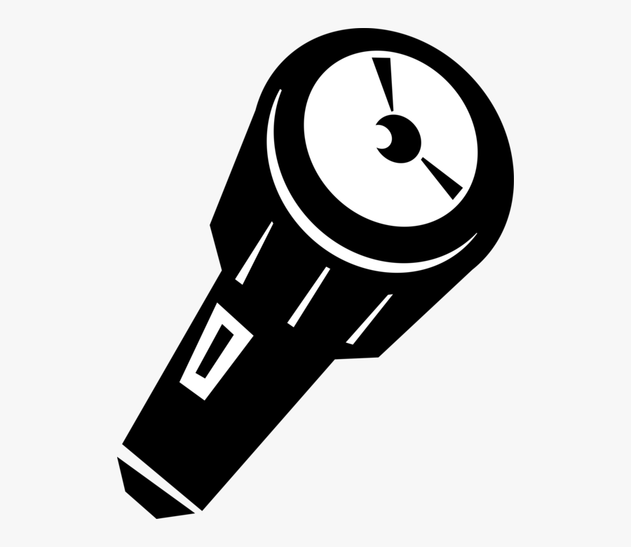 Portable Flashlight Or-, Transparent Clipart