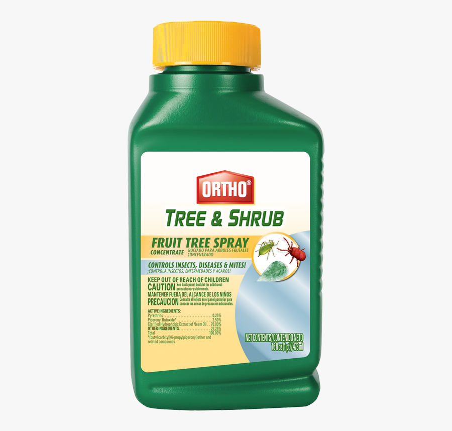 Ortho® Tree & Shrub Fruit Tree Spray Concentrate - Spray Trees For Insects, Transparent Clipart