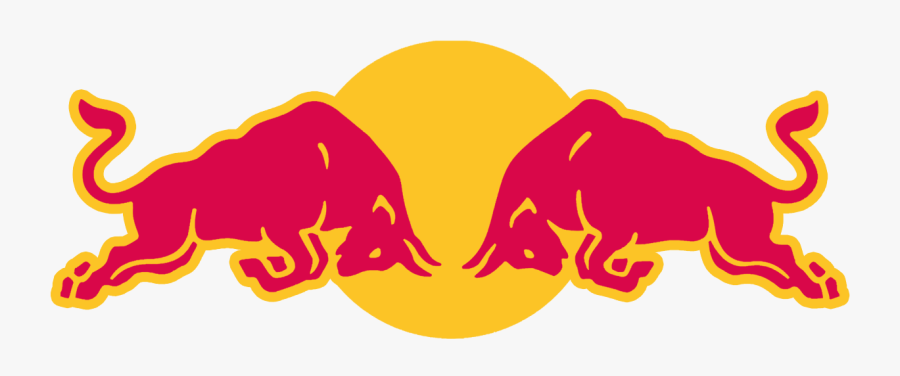 Red Bull Logo Single Bull, Transparent Clipart
