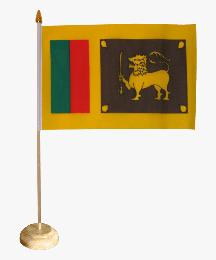 Flag Of Sri Lanka, Transparent Clipart
