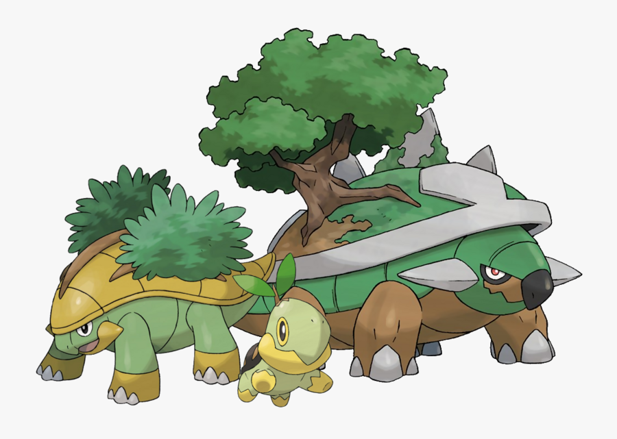 Grass Gen 4 Starters, Transparent Clipart