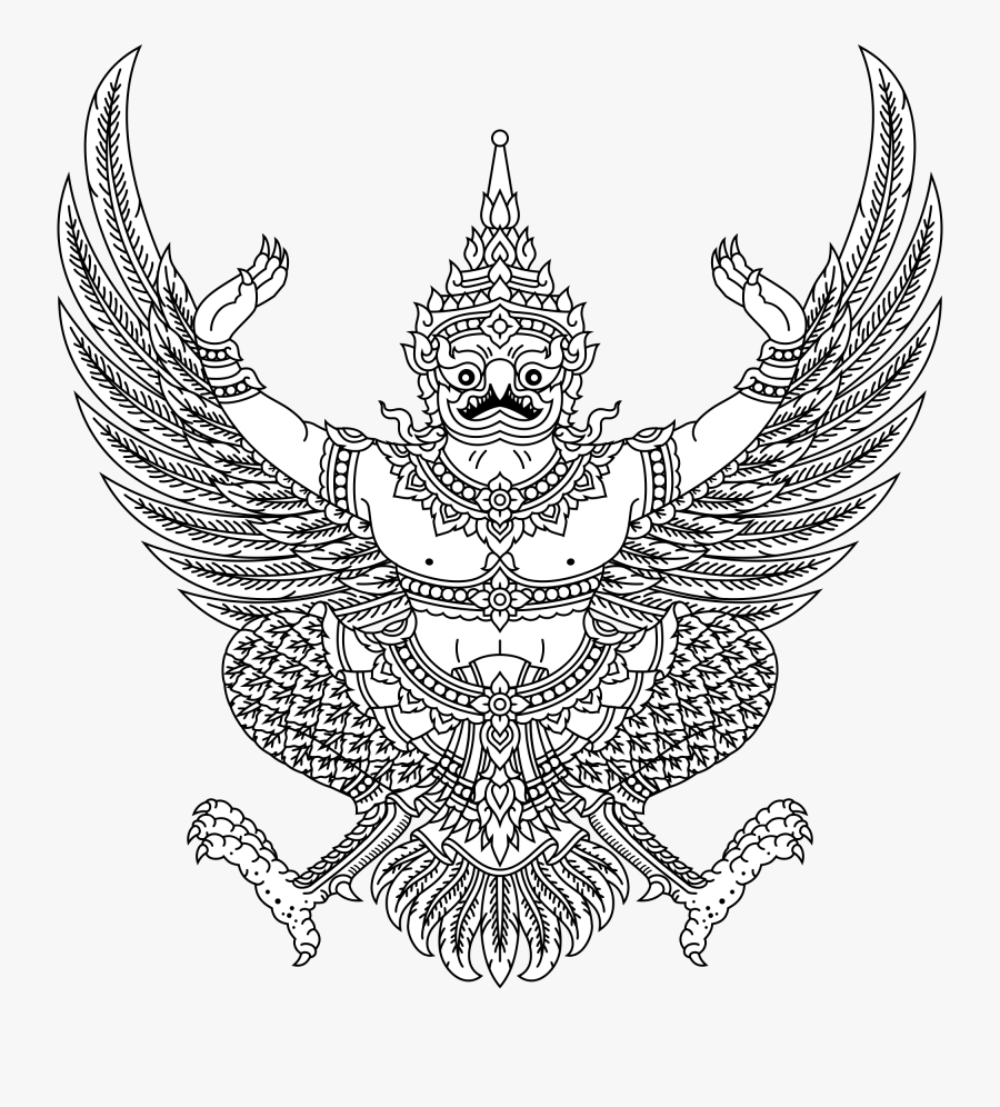 Clip Art Pin By On Pinterest - Official Emblem Of Thailand, Transparent Clipart