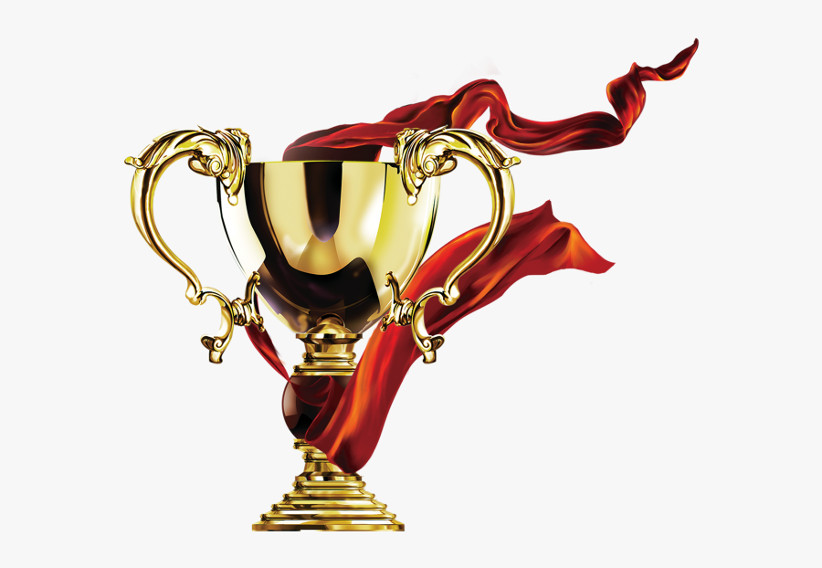 Gold Trophy Png - 奖杯 素材, Transparent Clipart