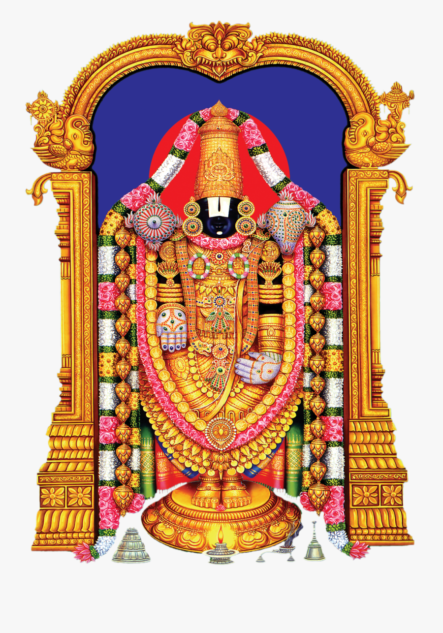 Lord Venkateswara Png - Lord Balaji, Transparent Clipart