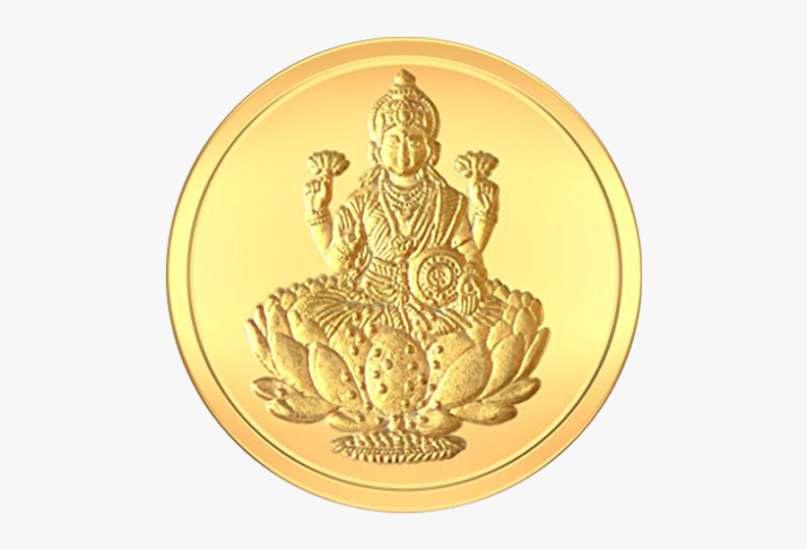 Lakshmi Gold Coin Png - Laxmi Gold Coin Png, Transparent Clipart