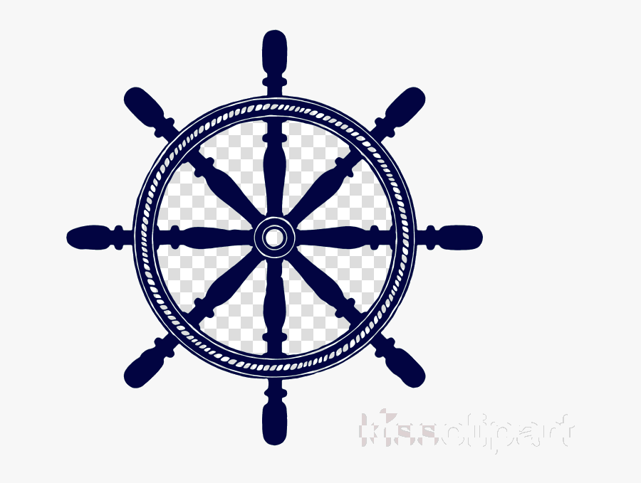 Ship Wheel Rotate Resize Tool Boat Clipart Emblem Transparent - Ship Steering Wheel Clipart, Transparent Clipart