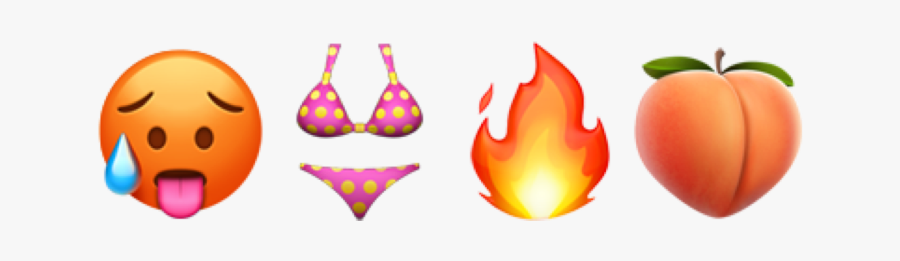 #emoji #face #bikini #fire #hot #girl #interesting, Transparent Clipart