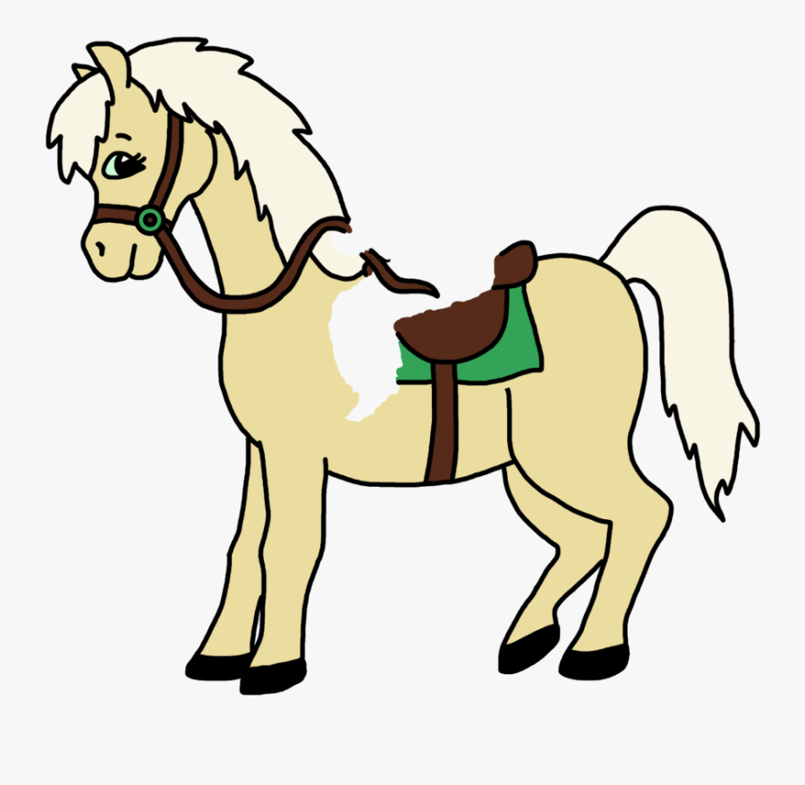 Horse Clipart Boy - Horse Cartoon For Girls, Transparent Clipart