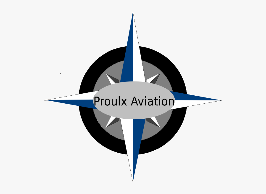 Proulx Compass Svg Clip Arts - Emblem, Transparent Clipart