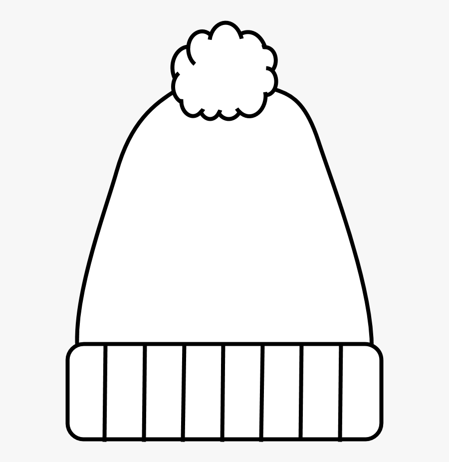 Hat, Winter, Black And White, Style, Transparent Clipart