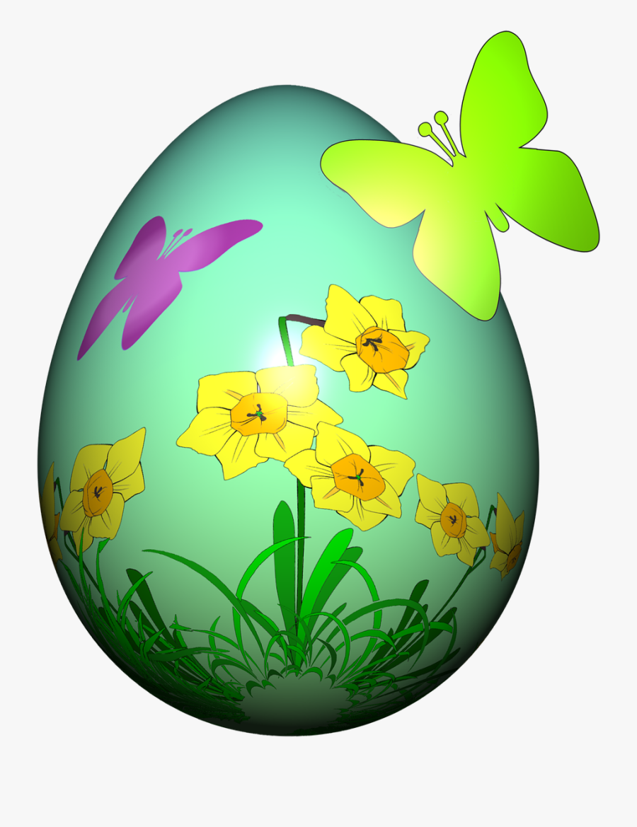 Egg Spring Easter Egg Free Picture - Ou De Paste Png, Transparent Clipart