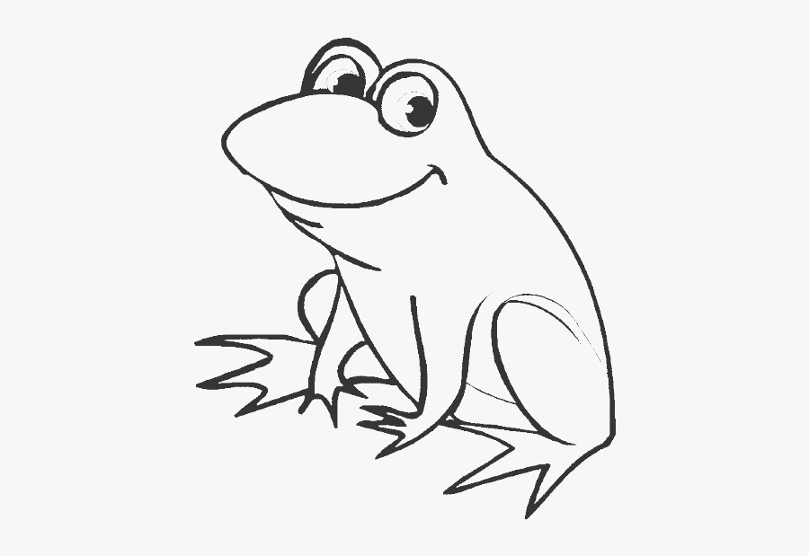 Cute Frog Pictures - Frog Coloring Pages, Transparent Clipart