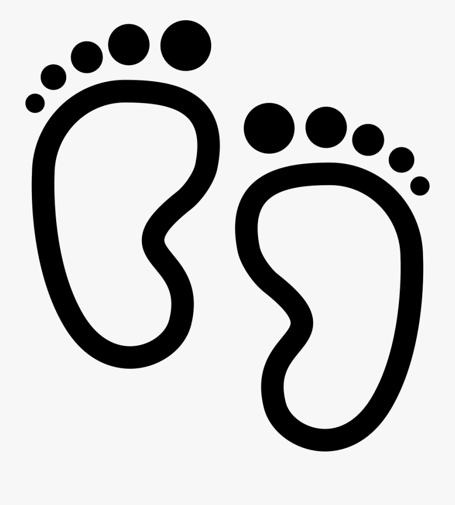 Baby Footprints - Huellas De Bebé Png, Transparent Clipart