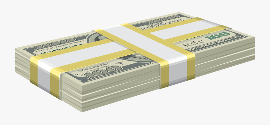 Dollars Bundle Png Clipart - Bundle Of Dollars Png, Transparent Clipart