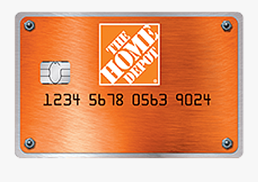 Home Depot Consumer Credit Card Managed By Tally - Home Depot, Transparent Clipart