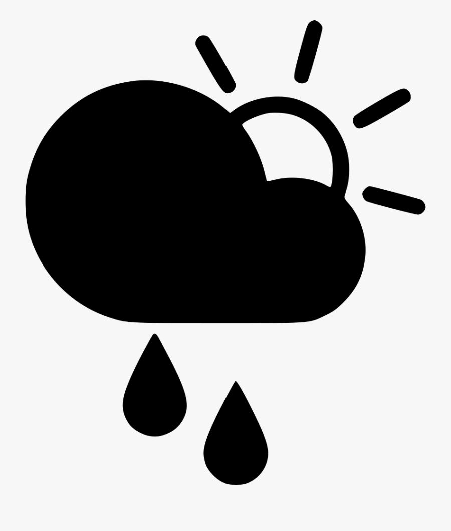 Day Sprinkle Cloud Rain Sun Comments - Icon Wind Rain Free, Transparent Clipart