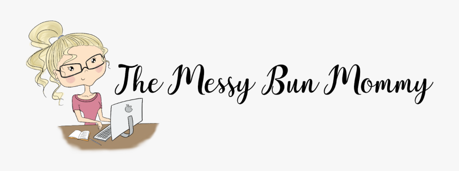 The Messy Bun Mommy - Calligraphy, Transparent Clipart