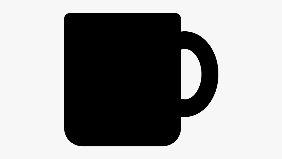 Mug Coffee Cup Silhouette - マグカップ イラスト シルエット, Transparent Clipart