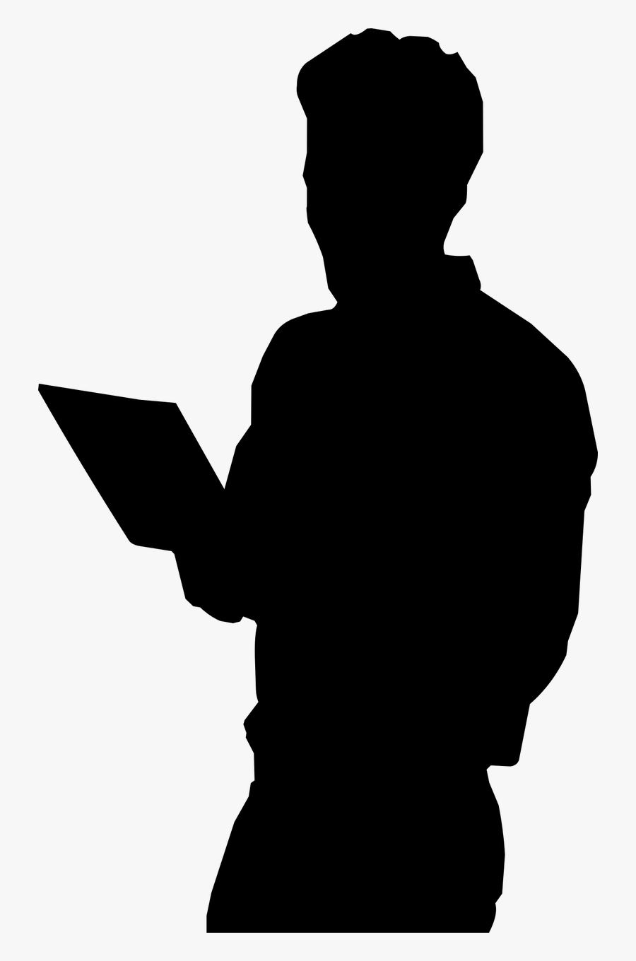 Free Photo From - Person Holding Tablet, Transparent Clipart