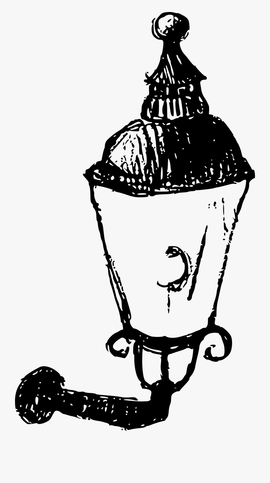 Lamp Clipart Artwork - Old Light Cartoon, Transparent Clipart