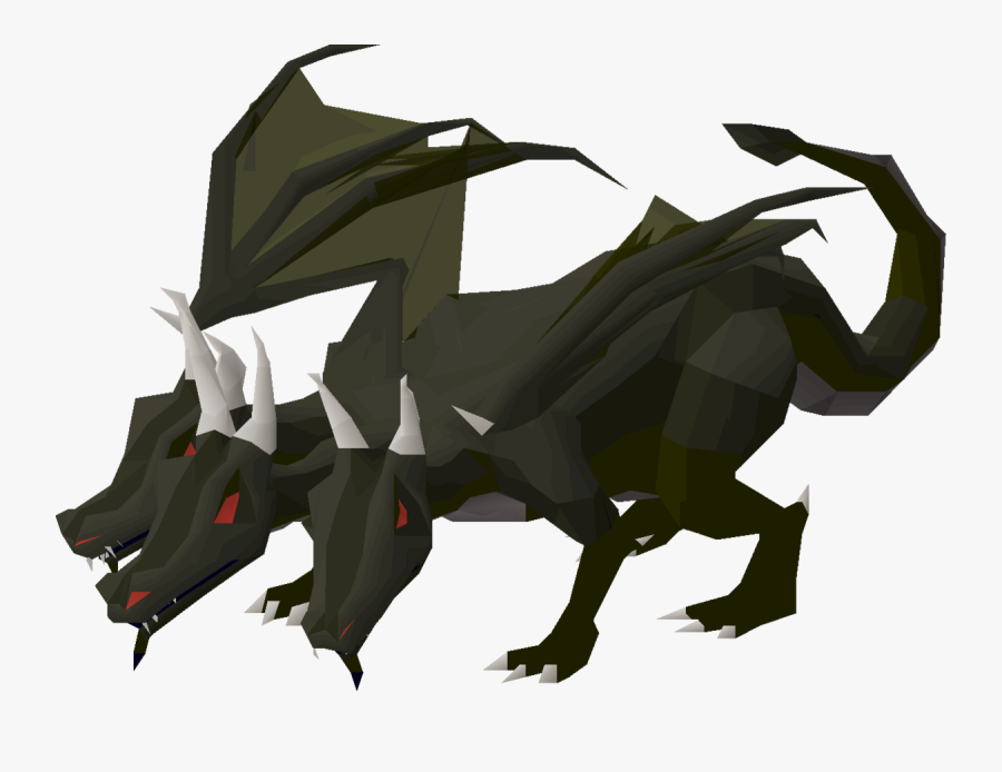 Transparent Black Baby Prince Clipart - Black Dragon Osrs, Transparent Clipart