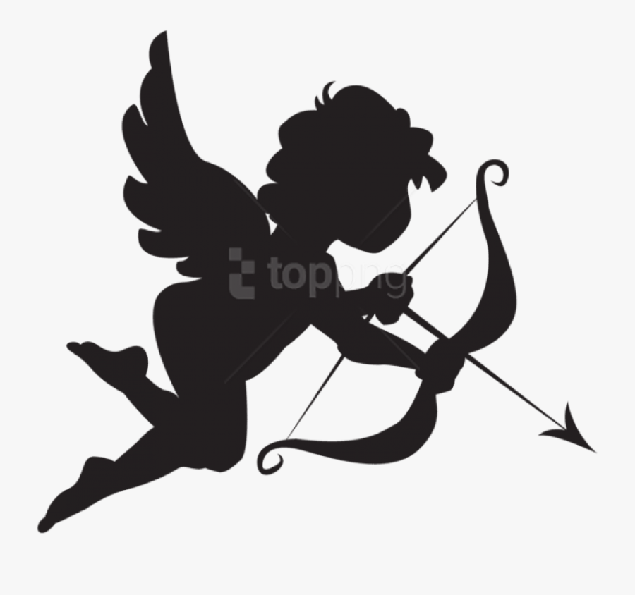 Transparent Cupid Clipart - Happy Valentines Day Cute Baby, Transparent Clipart