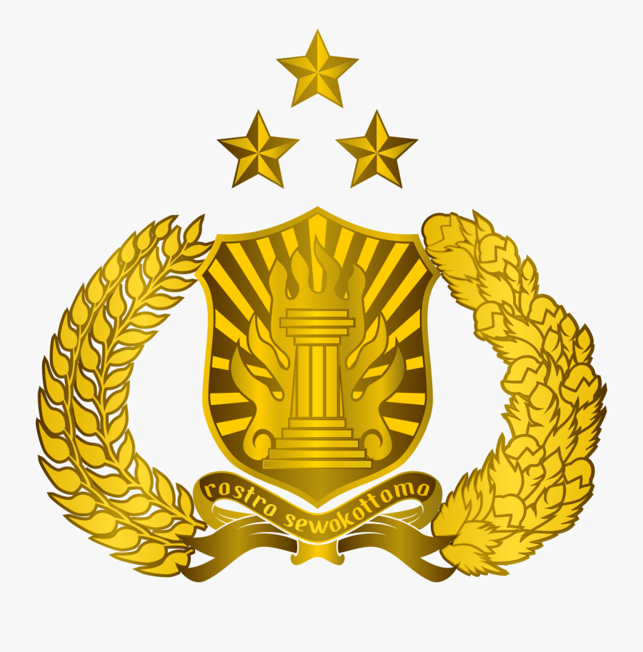 Logo Tri Brata - Indonesian National Police, Transparent Clipart