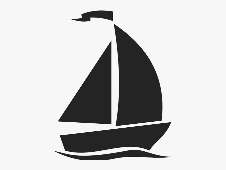 Sail - Sailing Boat Boat Silhouette, Transparent Clipart