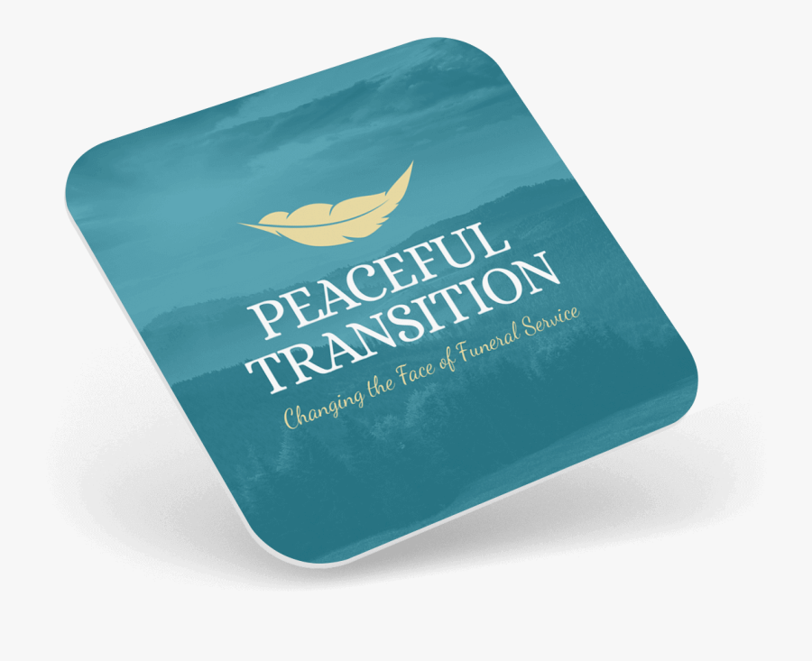 Peaceful Transition Journey Card - Book Cover, Transparent Clipart
