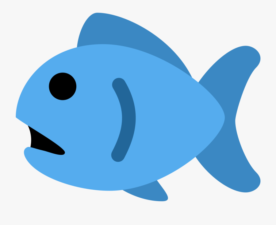 Transparent Cute Puffer Fish Clipart - Fish Emoji Twitter, Transparent Clipart