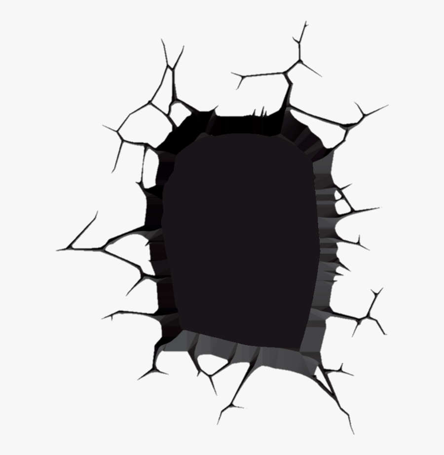 #holeinthewall #cracks #overlay #cracks #overlay #cracked - Iron Man Face 3d, Transparent Clipart