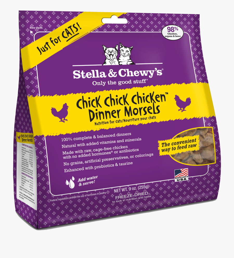 Stella & Chewy's Chick Chick Chicken Dinner Grain, Transparent Clipart