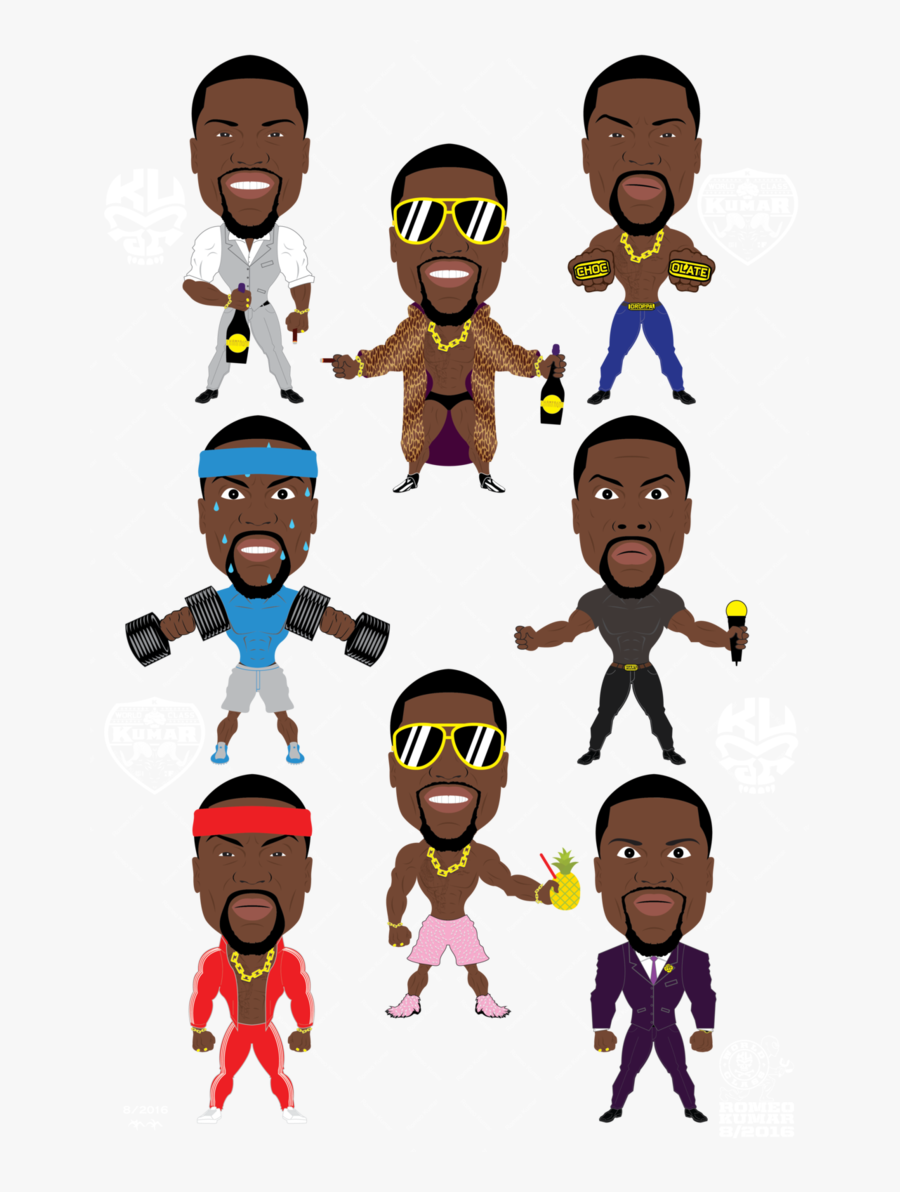 Emoji-01 By Romeok - Kevin Hart Clip Art, Transparent Clipart