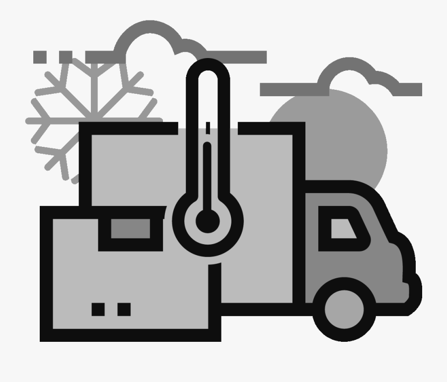 Cold Chain Logistics Icon, Transparent Clipart
