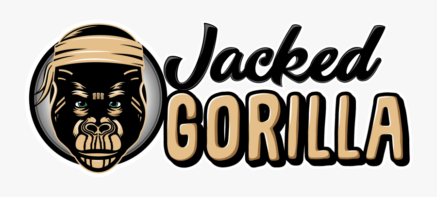 Jacked Gorilla - Illustration, Transparent Clipart
